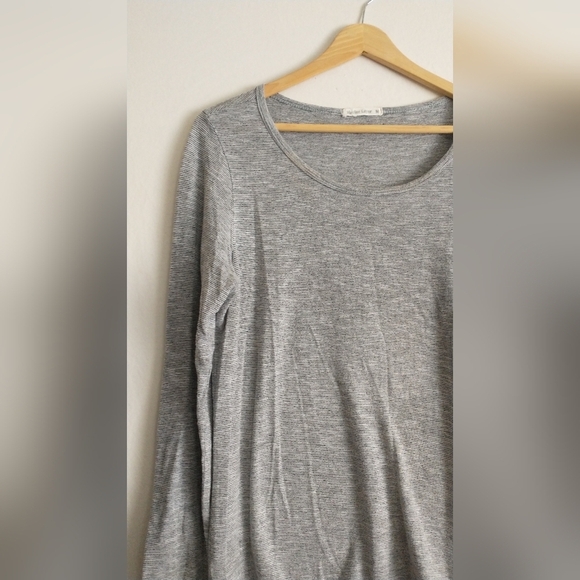 Marine Layer Gray Long Sleeve Soft Comfortable Women's Top Medium - Picture 2 of 4